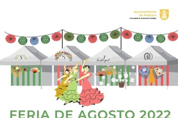 post de instagram Feria de Sevilla ilustración blanca y verde